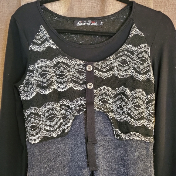 Authentic Couture Dress by C'Fait Pour Vous Paris - Picture 2 of 8